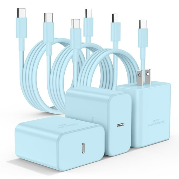 Cargador Essri USB C de 45 W para Samsung Galaxy S24 con cable de 6 pies
