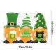 thumbnail image 2 of Alfombrilla del día de San Patricio Pequeña franela sintética de forma fresca Alfombra decorativa para la puerta del baño Suave absorbente Holiday Green Design, 2 of 6