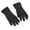 Black, variant on WREESH Black Rubber Gloves Salon Hair Color Gloves Thick Protective