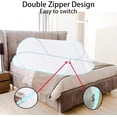 thumbnail image 5 of Topboutique Mosquito Nets,Anti Mosquito Bed Canopy,Sleeping Bag Fly Net,Portable Pop Up Mosquito Net,Foldable Travel Mosquito Net,Camping Fly Net Bed,for Single Bed,Indoor&Outdoor,77x32x22 inch,Blue, 5 of 7