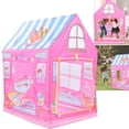thumbnail image 4 of Tienda de juegos plegable, tienda para niños, tienda de juegos portátil para bebés, tienda de campaña para jugar en casa, acabado de lujo, 4 of 12