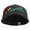 Black, variant on Merry Chirstmas Santa Hat Embroiderd Big Size Stretchable Deluxe Fitted Cap - Red 2XL-3XL