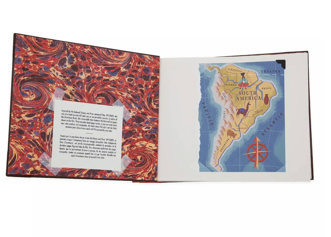 MY ADVENTURE BOOK フロリダディズニー Disney Pixar Up My Adventure Book Replica Journal - Hardcover