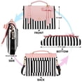 thumbnail image 4 of Funda para portátil MATEIN para mujer de 17 pulgadas, bonita computadora, rosa, 4 of 8