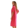 thumbnail image 2 of Just Love Short Sleeve Nightgown Oversized Screen Print Sleep Dress for Women (Fuchsia - This Girl Loves Jesus, 2X Plus), 2 of 3