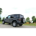 thumbnail image 2 of Corsa 18+ Jeep Wrangler JL 2.5in Dual Rear Turn Down Exit Sport Axle-Back Exhaust Fits select: 2018-2019 JEEP WRANGLER UNLIMITED, 2021 JEEP WRANGLER UNLIMITED SPORT, 2 of 4