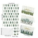 thumbnail image 3 of Tarjetas de felicitación de papel, decoraciones navideñas, copos de nieve, ciervos, tarjetas navideñas manuscritas en blanco con pegatinas para sobres, tarjetas de bendición, tarjetas navideñas con pl, 3 of 6