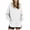 White, variant on Vmvidoty Womens Oversized Hoodies Long Sleeve Sweatshirts Hooded Pullover Shirt Casual Tops with Pockets Gray S