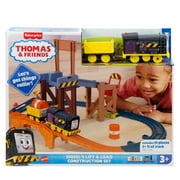 Thomas & Friends Diesels Lift & Load Construction Set, Motorized Toy Train Playset