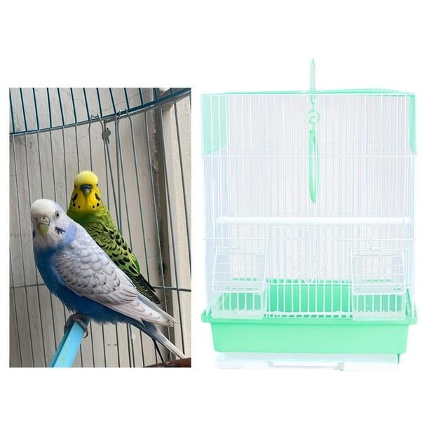 Bird cage store pole