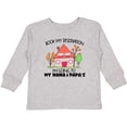 thumbnail image 3 of Inktastic Book my Reservation I'm Going To My Nana and Papa's- House Boys or Girls Long Sleeve Toddler T-Shirt, 3 of 5