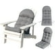 COSNUOSA Rocking Chair Cushion High Back Adirondack Chair Cushion