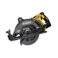 thumbnail image 2 of DEWALT FLEXVOLT 60V MAX 7-1/4 in Worm Drive Style Circular Saw (DCS577B) – 5,800 RPM, 2-7/16 in Cut Depth, Rear Handle, Tool Only, 2 of 4
