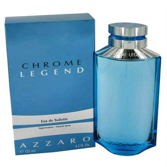 Chrome Legend by Azzaro, 4.2 oz Eau De Toilette Spray for Men