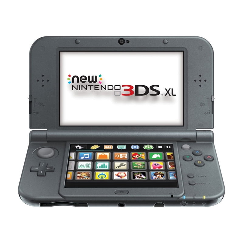 Nintendo New 3DS XL/LL Gaming Console, Black