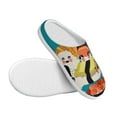 thumbnail image 3 of Lsque I Love Sushi Pattern Womens Comfort Cotton on Scuff With Memory Foam and Anti-skid Sole Slipper-40/41, 3 of 7