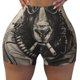 thumbnail image 2 of Fotbe Vintage Ram Pilot Shorts Sin Costuras – Shorts Deportivos de Cintura Alta para Mujer, Elásticos para Gimnasio, Yoga, Running o Ciclismo-X-Large, 2 of 8
