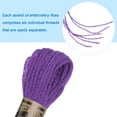 thumbnail image 4 of Unique Bargains Fil à Broder Violet, 8 m Chacun, 24 Écheveaux, 4 of 6