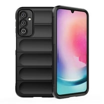 for Samsung Galaxy A16 5G Grip Case,[Silky Touch Premium Liquid Silicone][Camera Protection] [Soft Anti-Scratch Microfiber Lining],Slim Soft Shockproof Anti-Scratch Phone Case,Black