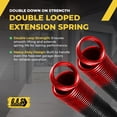 thumbnail image 3 of 150 lb. Heavy-Duty Double-Looped Garage Door Extension Spring (2-Pack) - RED | Springs for Garage Door Hardware Parts, 3 of 7