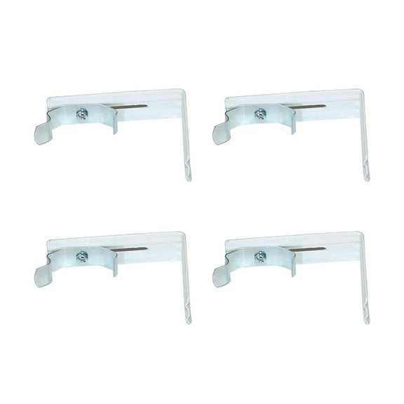 4/8pcs Adjustable Vertical Blinds Brackets Vertical Blinds Track Attachments Control Light Privacy in Any Room