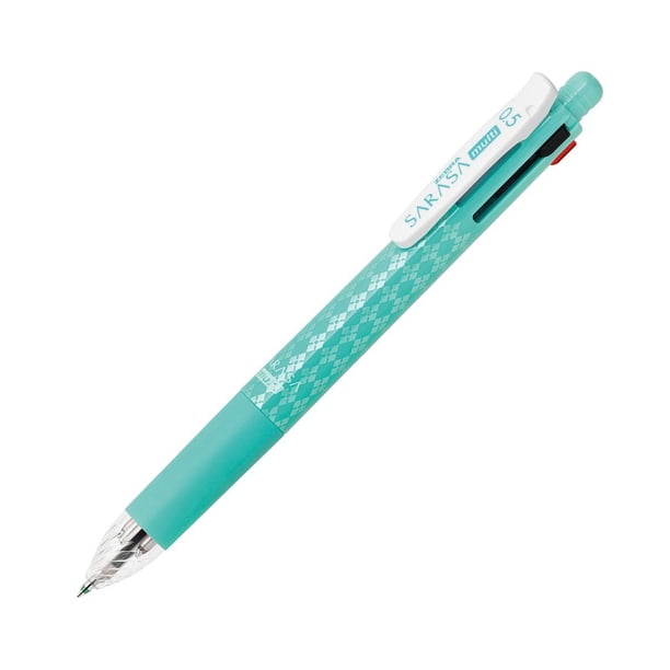 Bolígrafo Zebra P-J4SA11-BG 4 colores + portaminas de 0,5 mm Sharp Blue Green