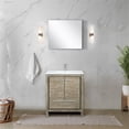 thumbnail image 2 of Lexora Home Lafarre 24" Single Quartz Top Bathroom Vanity with NIckel Faucet, 2 of 12