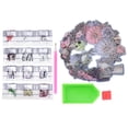 thumbnail image 1 of 1、El proceso de hacer pinturas de diamantes de imitación hechas a mano es muy relajante, cómodo y alivia el estrés, y pasa el día felizmente. 2、Puede mejorar la capacidad práctica y la capacidad, 1 of 9