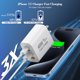 thumbnail image 4 of Charger Block TrimDish de 40 W para iPhone 16/15, carga rápida, paquete de 2, 4 of 7