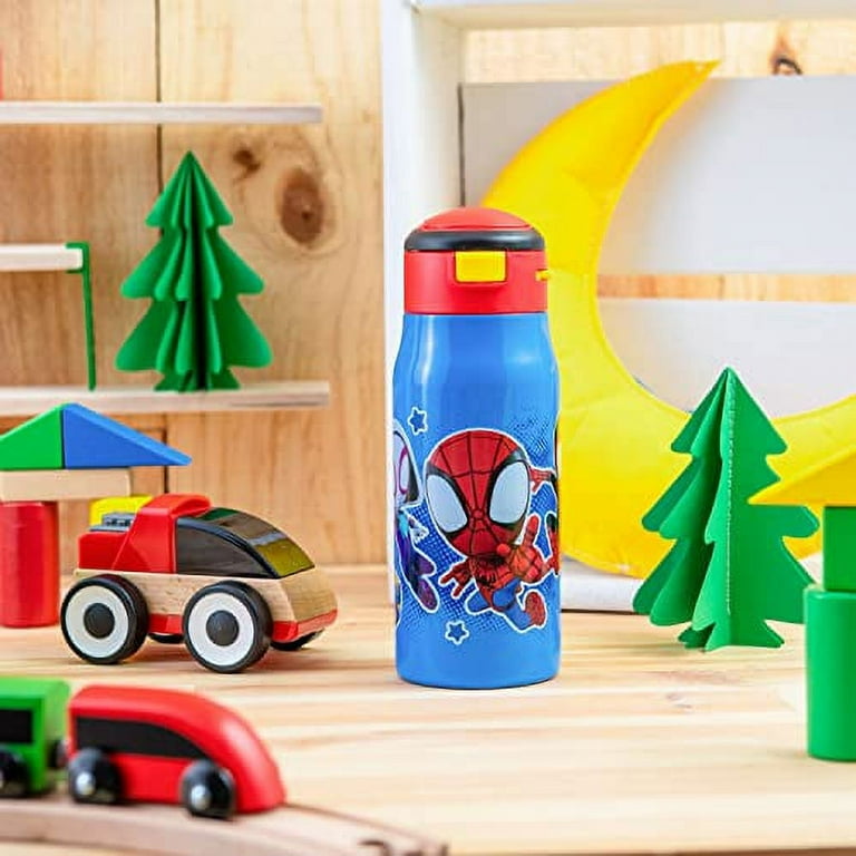 Zak Designs, Inc. Spidey and Friends Stainless Steel Bottle for Kids -  Spider-Man Kids Insulated Wat…See more Zak Designs, Inc. Spidey and Friends