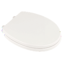 American Standard Transitional Slow-Close EverClean Round Closed Front Toilet Seat in White