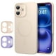 thumbnail image 1 of Funda de teléfono ESR para iPhone 16 Plus con MagSafe, a prueba de golpes, color canela, 1 of 9
