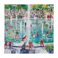 thumbnail image 4 of Awypu Fountain People Square Table Cover 100% Polyester Fiber 40*40, 4 of 8