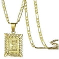 thumbnail image 7 of SEPARQI Initial Letter Pendant Necklace for Men and Women – 925 Sterling Silver with 14K Gold Plated Alphabet Charm A to Z on Figaro Chain, 7 of 7