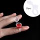 thumbnail image 4 of s de Tazas, Sin Divisora ​​de La de Uñas Pestañas, Extensión 50 Unids, Vasos de Plástico, Herramientas de Maquillaje, Ani - amarillo Macarena Anillos de pigmento, 4 of 8