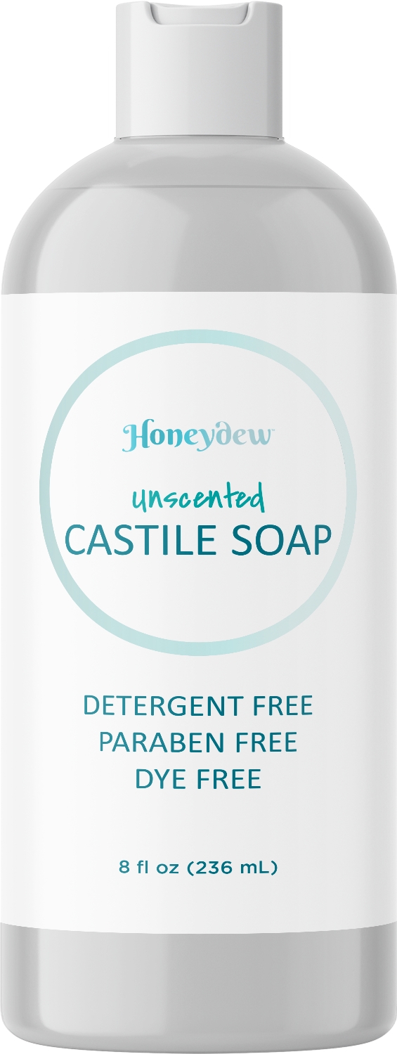Pure Castile Soap for Sensitive Dry Skin Care All Purpose Unscented
