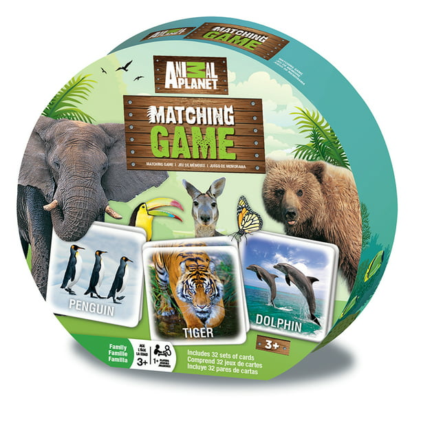 Animal Planet Matching Card Game 