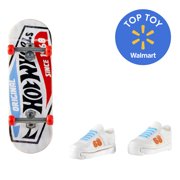 Hot Wheels Skate Tony Hawk Fingerboard & 1 Pair of Skate Shoes (Styles & Colors May Vary, Items May Not Be Pictured)