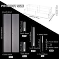 thumbnail image 2 of 2-Tier Transparent Acrylic Minifigures Display Risers with Iron Findings for Cosmetic Doll Model Display Clear Finish Product: 14x40x10.5cm, 2 of 5