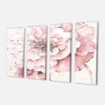 thumbnail image 2 of Designart - Indigold Shabby Peonies Pink - Farmhouse Gallery-wrapped Canvas, 2 of 2