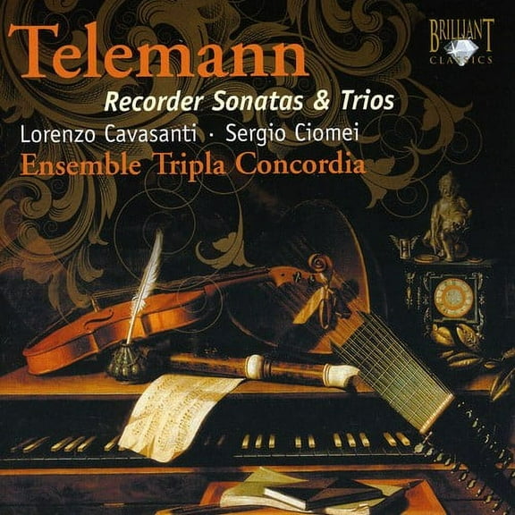 Tripla Concordia - Recorder Sonatas & Trios - Music & Performance - CD
