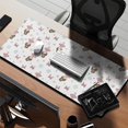 thumbnail image 2 of Long Mouse Pads for Desk,Ballet Princess Pattern Desk Mats on Top Of Desks, Desk Mouse Pad Extra Large with 3mm Non-Slip Base and Stitched Edge for Gaming,Office,Work,Home 35.4"x15.7", 2 of 6
