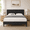 Dark Gray, variant on 4 Ever Winner Adjustable Twin Bed Frame, Pink Upholstered with Tufted Headboard forbedroom