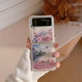 thumbnail image 2 of for Samsung Galaxy Z Flip 4 5G 2022 Case,Glitter Case Liquid Bling Sparkle Luxury Flowing Floating Quicksand Beautiful Landscape Pattern Soft TPU Clear Case Girls Women for Galaxy Z Flip 4, 2 of 14