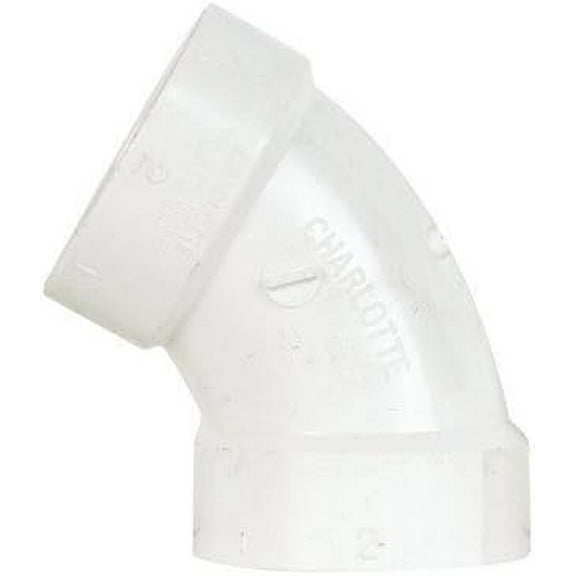 ELBOW 60 PVC DWV 2"