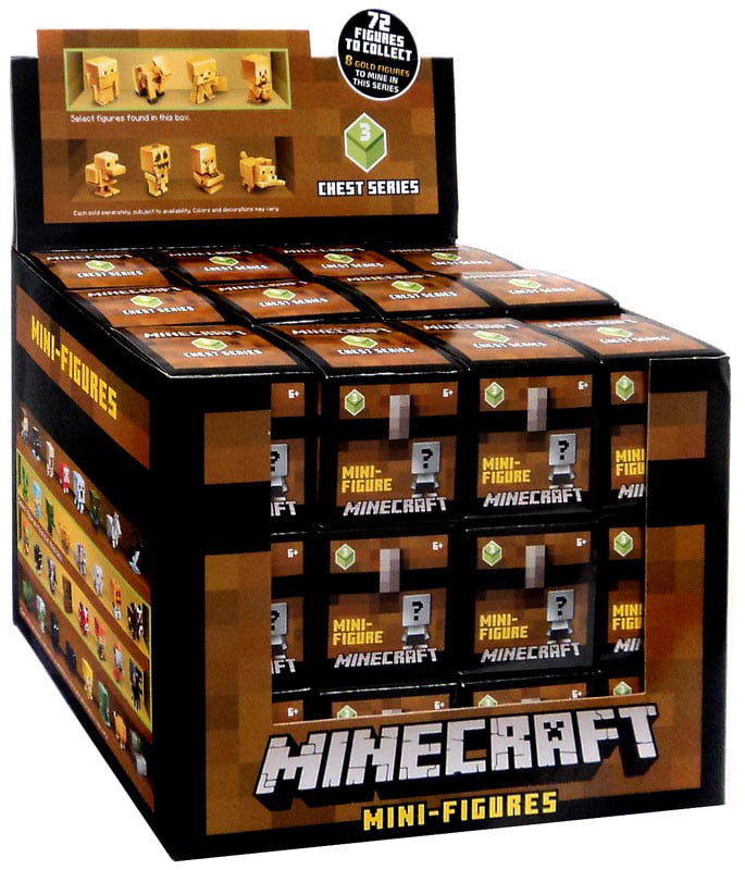 minecraft mini figures chest series