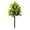 Yellow, variant on Miwamany Artificial Dandelion Ball Topiary Tree, Realistic Faux Purple White Flower Plant, UV Resistant Outdoor Garden Patio Courtyard Pathway Lawn Decor Decorative Greenery (18.1 in)