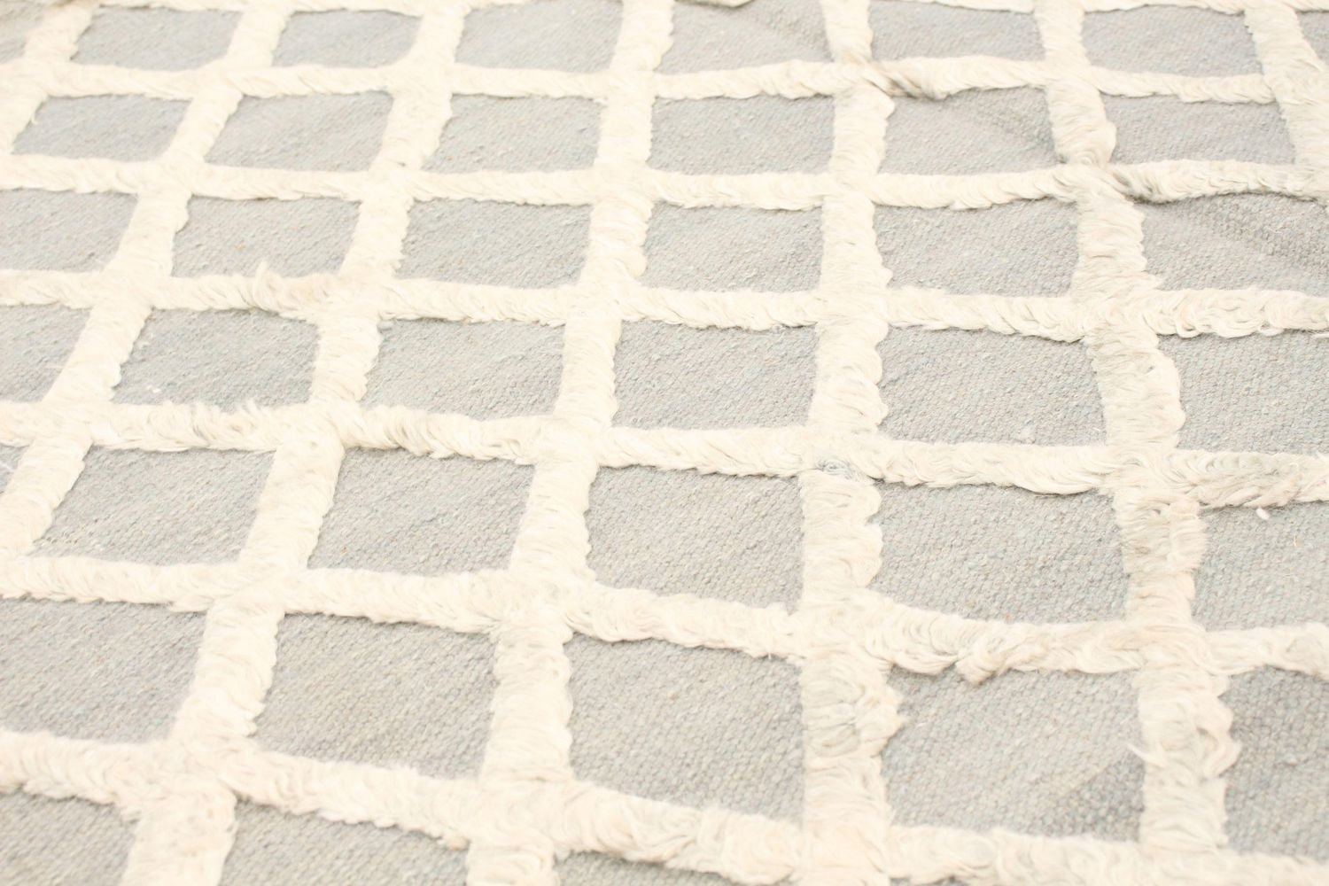 ECARPETGALLERY 5'0" x 8'0" Carved Cambridge Hand Made Area Rug for Living Room, Dining Room and Bedroom in Grey