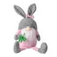 thumbnail image 2 of LSLJS Easter Decorations Easter Gnomes Ornaments Easter Rabbit Ears White Beard Dwarf Rudolph Dolls Basket Stuffers Toy for Kid Easter Bunny Party Favors Spring Gnomes Decorations for Home Clearance, 2 of 2
