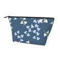 thumbnail image 2 of ZNDUO Travel Makeup Bag for Women Blue Bell Orchid Toiletry Bag, Multifunctional Storage Bag Cosmetic Bag Make Up Organizer, 2 of 7